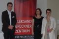 dr Anna Piechnik Dębiec z organizatorami konferencji: prof. Achimem Rabusem i prof. Yvonne Kleinmann; Jena, maj 2014 r.